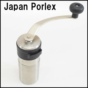 美品 ジャパンポーレックス コーヒーミル 高さ約13cm×Φ4cm 粗刃6枚 セラミック刃 Japan Porlex