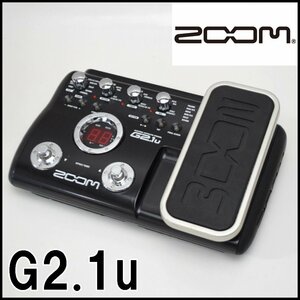 ZOOM マルチエフェクター G2.1u ギターエフェクツペダル エフェクト54タイプ サンプリング周波数96kHz ズーム ジャンク