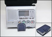 良品 SONY ICレコーダー付 テープレコーダー TCM-IC100 ソニー_画像1