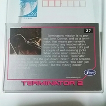 当時物 ！ TERMINATOR 2 ターミネーター 2 （ 37 ） カード ［送料、ミニレター63円予定］_画像2