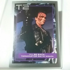 当時物 ！ TERMINATOR 2 ターミネーター 2 （ 89 ） カード ［送料、ミニレター63円予定］