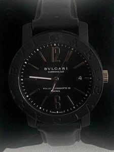 Bvlgari ブルガリブルガリ BBP40BCGLD carbongold カーボンゴールド Men’s メンズ watch 腕時計 AUTO 自動巻 オートマ 稼働中