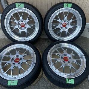 BBS LM-R 19インチホイール＆タイヤセット 4本 LM302 8.5J +43 LM328 9.5J +50 5H PCD114.3 235-40-19 265-35-19の画像1