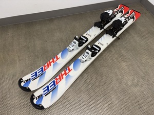 中古だがかなり新品に近いスキー板&ビンディングSwallowスワロ―RotationThree90cm