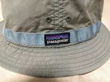 美品 patagonia バケットハット パッカブル L バケツハット 廃番希少品 サファリハット フィッシング SP02_画像3