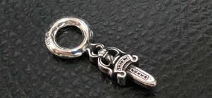 クロムハーツ silver925 ダガースタックチャーム ペンダント トップ ネックレス シルバー925 Chrome Hearts