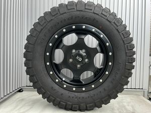 【最終値下げ】BF Goodrichグッドリッチ Mud-Terrain T/A KM3 255/75R17 LT 111/108Q グッドリッチ マッドテレーン ブラックレター