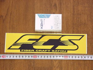  новый товар не использовался FCS волокно craft satou стикер желтый стоимость доставки Япония вся страна 230 иен 