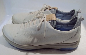 お買い得*360/24.5㎝♪♪ECCO スパイクレス　ゴルフシューズ GORE-TEX　Used 