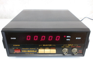 ★YAESU MUSEN YC-500J FREQUENCY COUNTER 10Hz～500MHz★