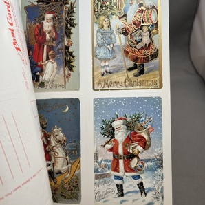 【ポストカード 40枚】サンタクロース クリスマス Santa Claus His Life and Legend 40 Antique Postcardsの画像4