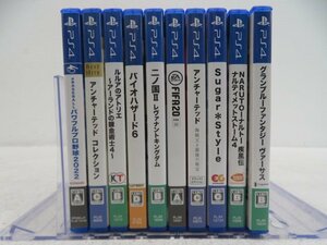 ジャンク●PS4ソフト　まとめ売り10本　ジャンクセット　プレイステーション4●6S