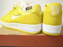 【送料無料 即決】NIKE AIR FORCE 1 LOW RETRO JEWEL COLOR OF THE MONTH復刻YELLOWイエロー24.5cm US6.5新品FJ1044-700エアフォース40周年_画像3