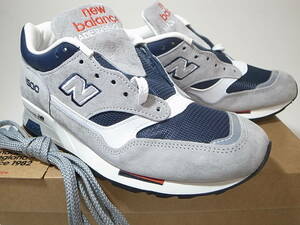 【送料無料 即決】NEW BALANCE UK製 M1500GNW 25.5cm US7.5新品 30周年記念グレーxネイビーGRAY NAVY灰x紺 30th Anniversary英国イギリス製