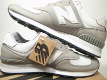 【送料無料 即決】訳有り NEW BALANCE UK製 OU576FLB 28.5cm US10.5 新品 35周年記念 復刻 フリントグレーFLINT GREY 灰色 ヌバック 英国製_画像5