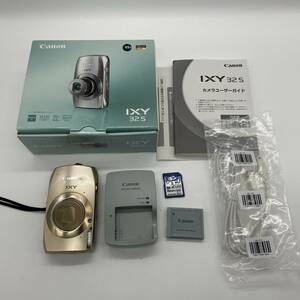 【簡易動作確認済】Canon IXY 32S GOLD　コンデジ　デジカメ　デジタルカメラ　シャッター&フラッシュ動作OK