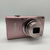 【簡易動作確認済・SDカード8GB付】Canon IXY 100F PINK コンデジ　デジカメ　デジタルカメラ　シャッター&フラッシュ動作OK_画像2