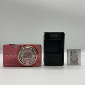 【簡易動作確認済】SONY Cyber−Shot WX DSC-WX100 PINK コンデジ　デジカメ　デジタルカメラ　シャッター&フラッシュ動作OK