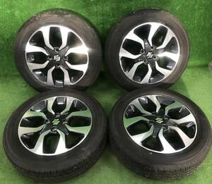 [ MAW-137 ] ソリオ バンディット MA36S / MA46S アルミホイール 4本セット 4穴 [ 165/65R15 ] 中古 ホイールのみ