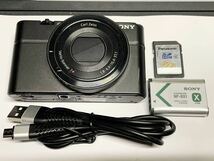 SONY Cyber shot DSC -RX 100 SDカード付_画像1