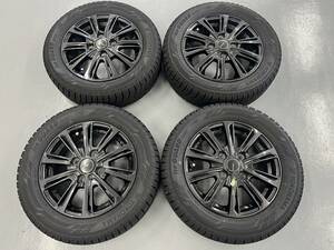 [中古]13X4J +42 100/4H ヨコハマ YOKOHAMA アイスガード iG60 155/65R13 SET 管理[20231214-004]