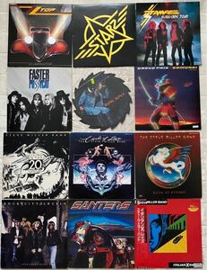 Box#15-②【大量レコード24枚！】洋楽 Heavy Metal/ Rock, ZZ Top, Faster Pussycat, Bon Jovi, Rock City Angels, Bulletboys, Wrathchild