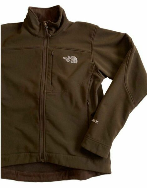 THE NORTH FACE ザノースフェイス＊ソフトシェルジャケットAPEX＊ブラウン茶色＊レディースS