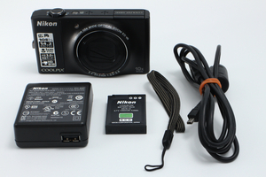 4391- ニコン Nikon デジタルカメラ COOLPIX S8000 ノーブルブラック 超美品