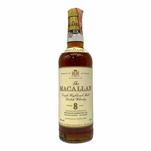 【送料無料】未開栓 マッカラン 8年 シェリーウッド スコッチ ウイスキー 750ml 43% The MACALLAN YEARS8OLD SHERRY WOOD SCOTCH WHISKY