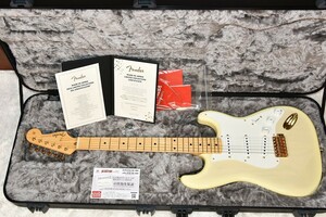 ほぼ新品！　激レア　Fender / Made in Japan 2018 Limited Collection 50s Stratocaster Lacquer White Blonde　ファースト＆ワンオーナー