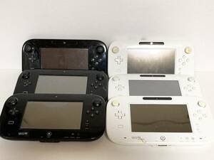 Wii U Game Pad Kuro　6台セット　②