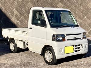 ★4WD★オートマ★三菱★ミニキャブトラック★走行距離5万キロ！！★平成23年式★車検R7年12月★エアコン　パワステ　U62T