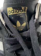 ●●vintage adidas super star アディダス スーパースター 80's G61069 サイズ9/27 黒x白●●_画像10