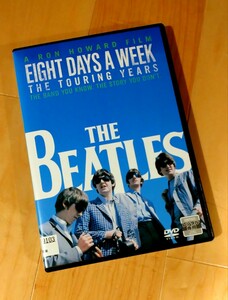 【即決】 ビートルズ EIGHT DAYS A WEEK THE TOURING YEARS DVD レンタル版 5.1ch DTS-HD MASTER AUDIO THE BEATLES