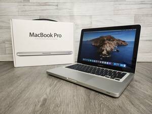 B-042元箱付＊＊Apple MacBook Pro / Core i5-3210M / A1278 /ノートパソコン/ Catalina / SSD240GB / DVD-RW / 4GB / 13.3インチ ＊＊