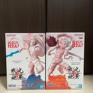 ONE PIECE ワンピース フィギュア FILM RED 戦光絶景 ルフィー シャンクス