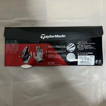 ST■ 未使用 TaylorMade テーラーメイド ゴルフグローブ 2点セット 23〜24cm Mサイズ 手袋 耐久性 ゴルフ スポーツ 未開封 黒 ブラック_画像7