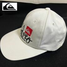 ST■ Quiksilver クイックシルバー World Championship Tour ASF World Tour キャップ 帽子 野球帽 頭周り57cm 綿100% サーフィン 波乗り _画像1