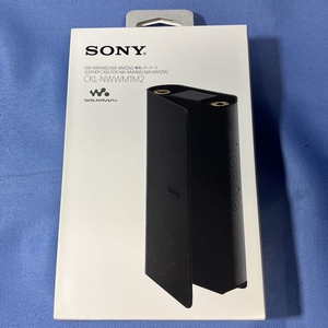 【送料無料】SONY ウォークマン NW-WM1AM2 / NW-WM1ZM2 純正 専用レザーケース CKL-NWWM1M2 美品