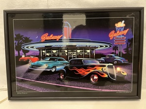 【1円スタート】ELECTRICアート　LAS VEGAS NEVADA 光るアート www.Rlectric-Art-Gallery.com USTED 電源付き 電池切れ 画像要確認　★ 