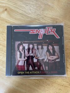 SNIPER/スナイパー　CD「Open The Attack/Quick & Dead」