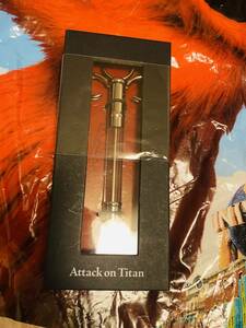 ●ユニバーサルスタジオ　USJ ユニバ　進撃の巨人　Attack on Titan　注射器　ボールペン 　新品　　@ユニバレオ
