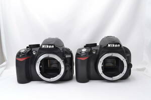 Nikon ニコン D3100 ボディ 2台 ジャンク品