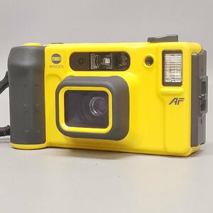 動作品 MINOLTA WEATHERMATIC DUAL35 ミノルタ 防水カメラ フィルム水中カメラ ストラップ付 Z3561