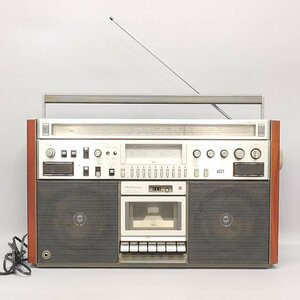 National ナショナル ラジカセ RX-5700 大型 AM/FM ステレオ ラジオ カセットテープレコーダー 昭和レトロ ヴィンテージ 現状品 Z4524