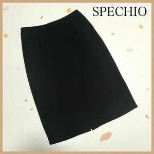 【SPECHIO】スペッチオ タイトスカート40 ブラック/黒 膝丈 マキシ丈