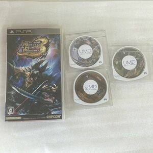 PSP ソフト モンスターハンター まとめて ※現状品【M1234】