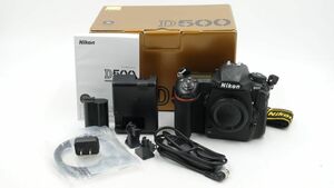 ★☆全額返金保証！最速発送！【Nikon D500 ボディ 難有】★☆（202312-25934-kaitori）