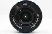 ★☆全額返金保証！最速発送！【SONY E PZ 16-50mm F3.5-5.6 OSS SELP1650 ブラック】★☆（202311-25204-kaitori）_画像3