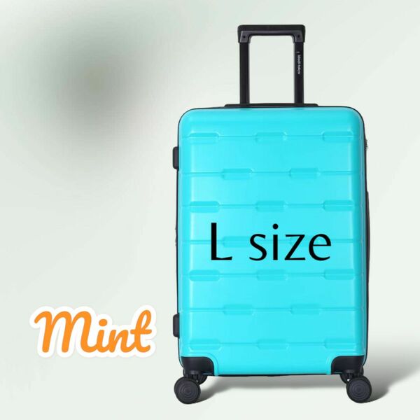 キャリーケース　 スーツケース　Lサイズ　ミント　グリーン　TSAロック　容量UP 8輪　静音　大容量